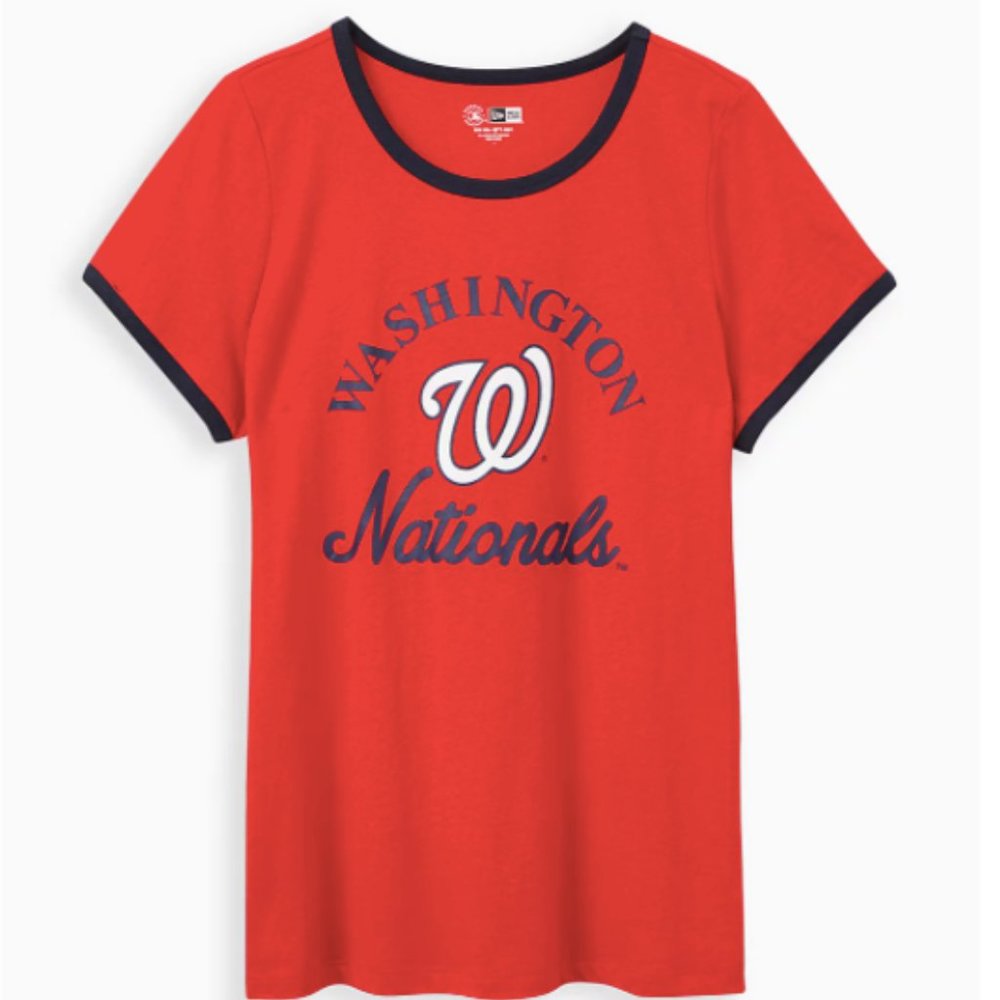 MLB Washington Nationals Tee Red(New w/o Tags)